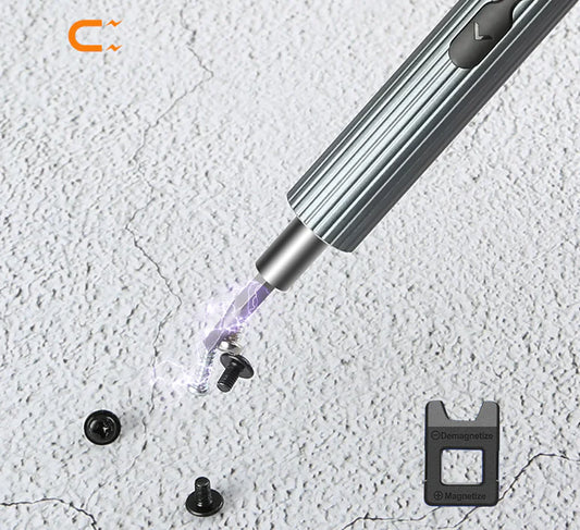 USB-C Electric Precision Screwdriver Set (36-in-1, LED, Magnetic Case)