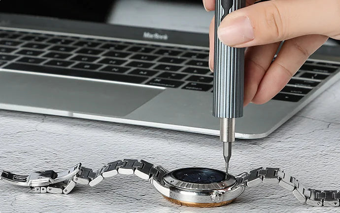 USB-C Electric Precision Screwdriver Set (36-in-1, LED, Magnetic Case)