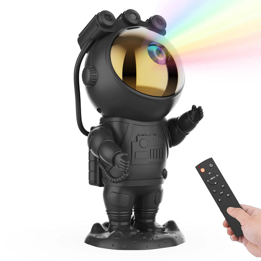 Astronaut Galaxy Star Projector Night Light with Remote Control