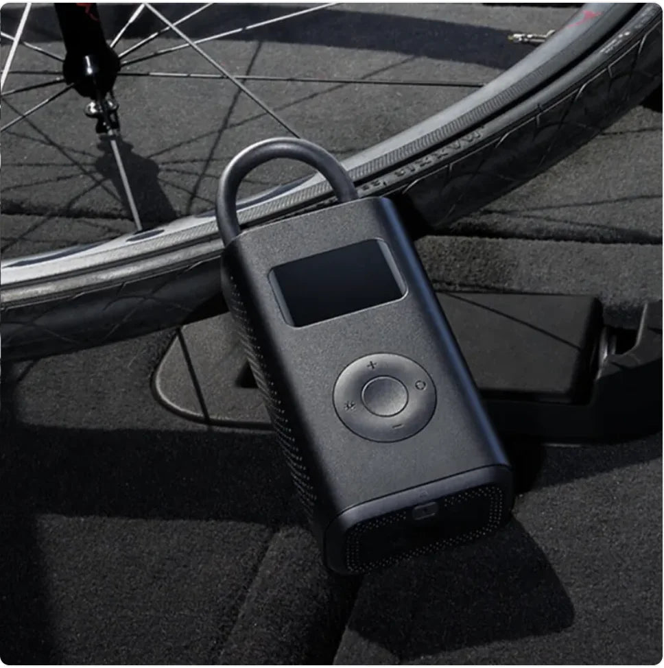 Smart Portable Air Pump – 150 PSI Rechargeable Tire Inflator for Car, Bike & Sports