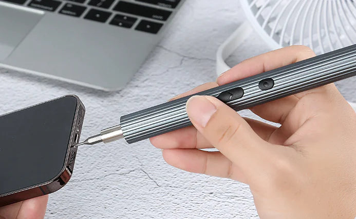 USB-C Electric Precision Screwdriver Set (36-in-1, LED, Magnetic Case)