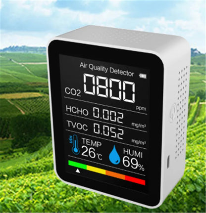 Air Quality Detector – TVOC & Formaldehyde Monitor